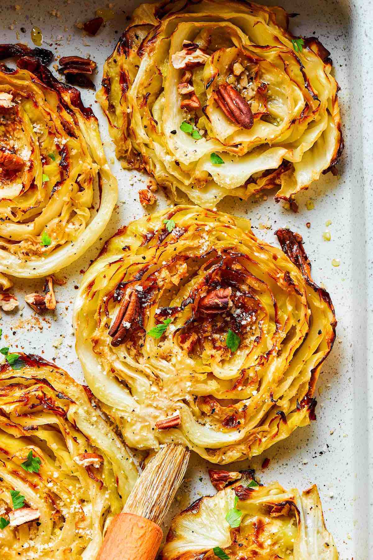 Cabbage Steaks {Perfectly Roasted} The Big Man's World