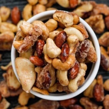 candied nuts recipe.