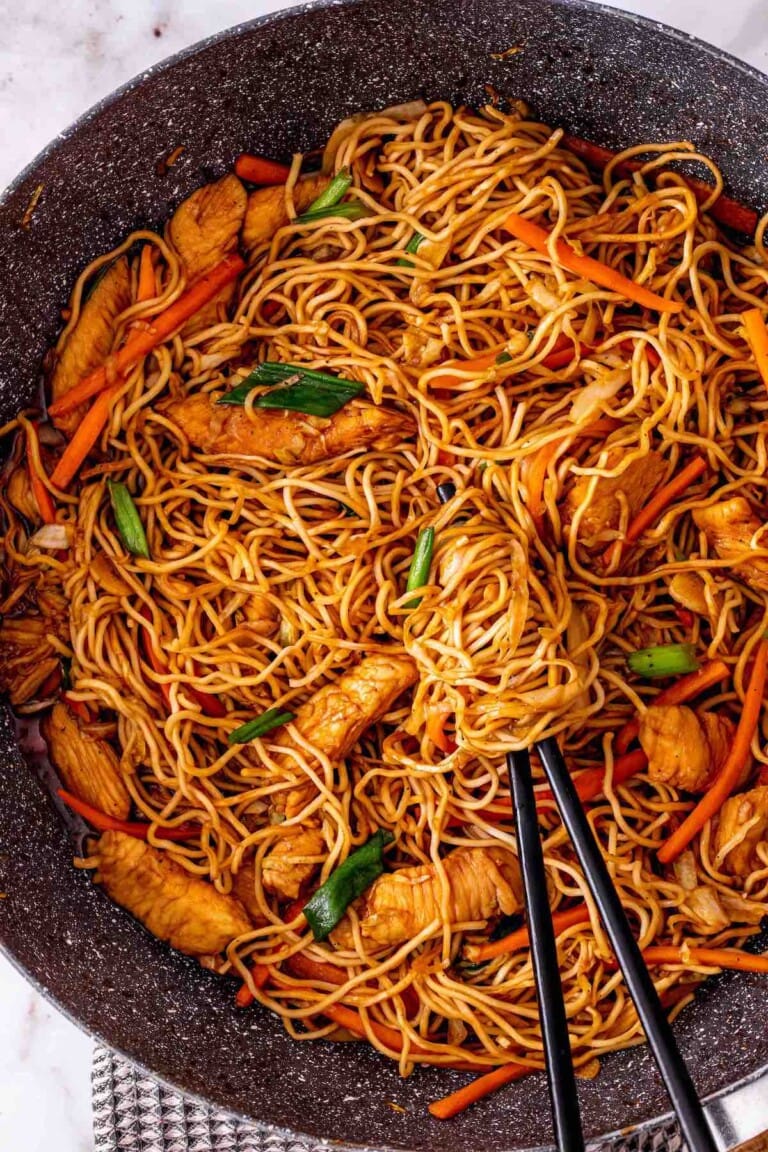 20-Minute Chicken Chow Mein - The Big Man's World