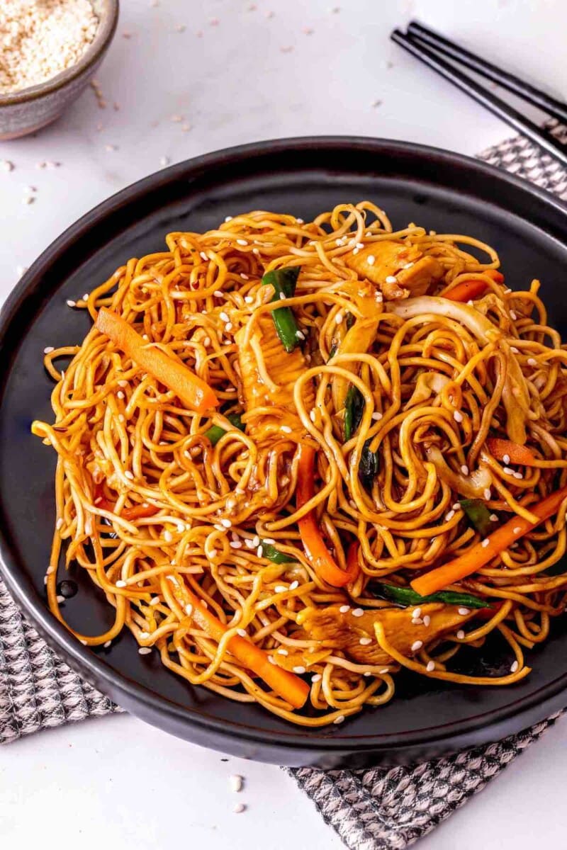 20-Minute Chicken Chow Mein - The Big Man's World