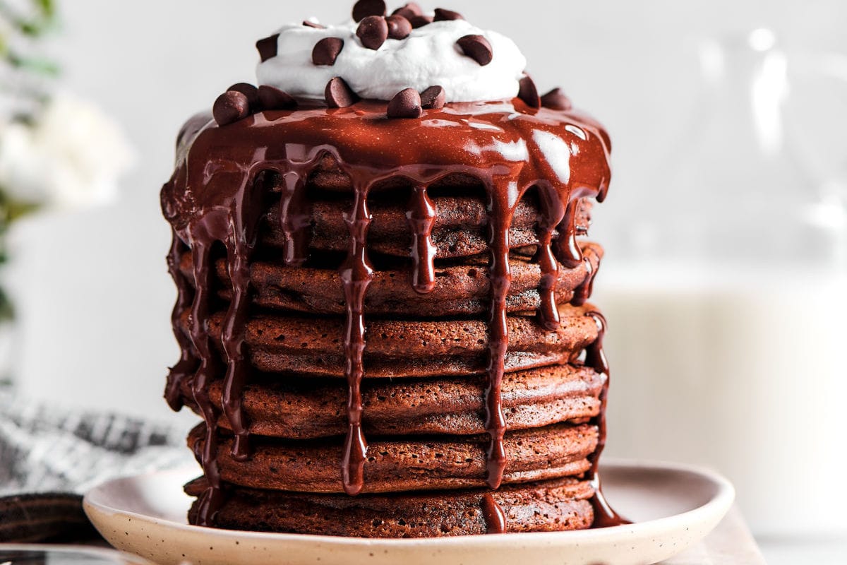 chocolate pancakes recipe.