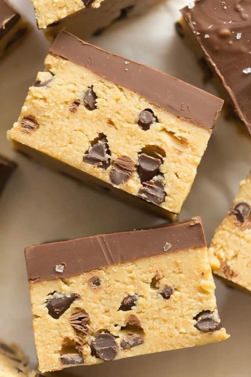 Cookie Dough Bars Just 5 Ingredients! The Big Man's World