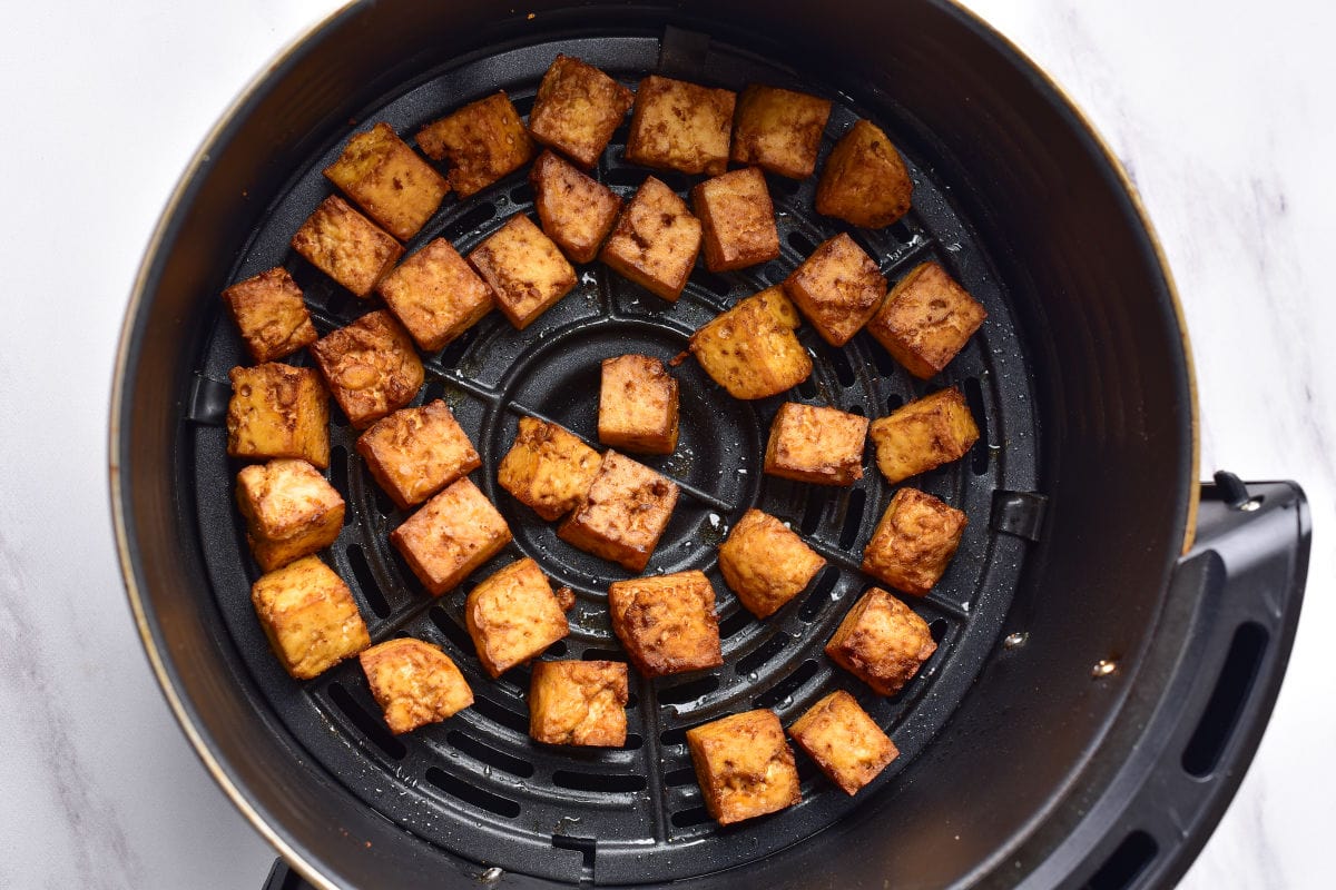 crispy tofu in air fryer.