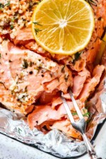 Baked Sockeye Salmon Recipe Lemon Garlic Butter - The Big Man's World