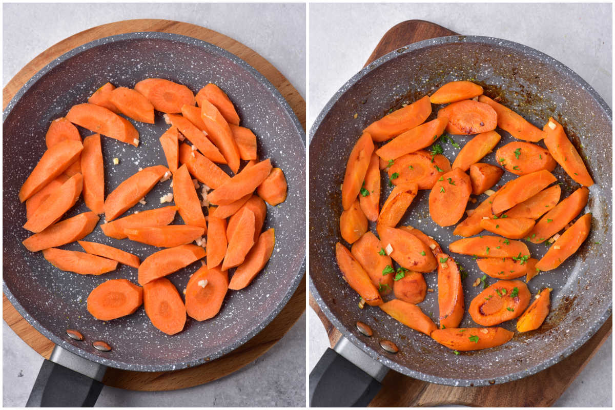 how to saute carrots.