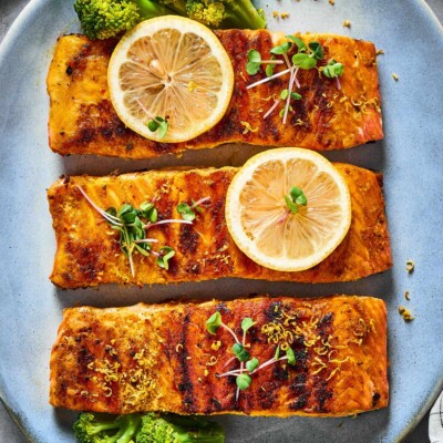 Lemon Pepper Salmon - The Big Man's World