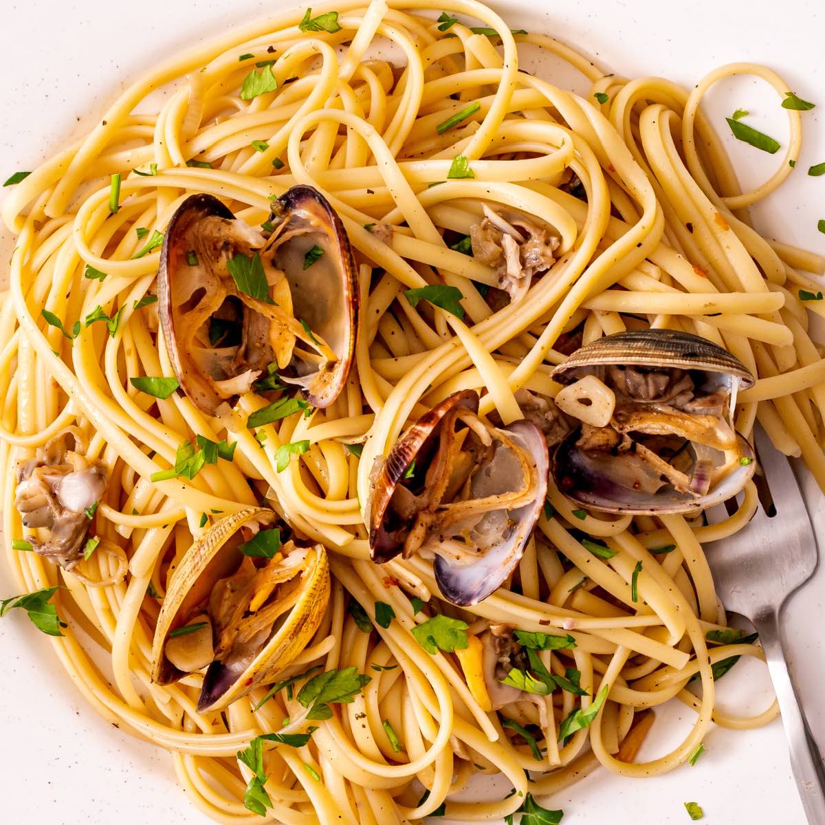 linguine with clams