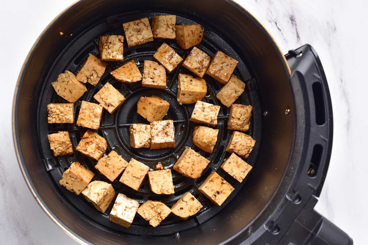 marinated tofu in air fryer.