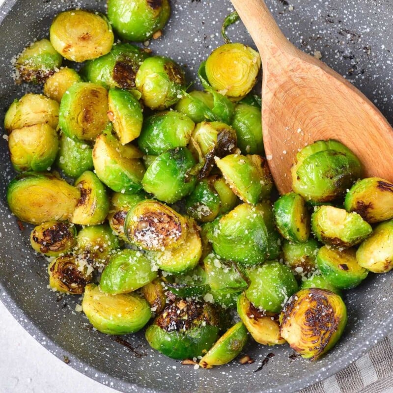 Sautéed Brussels Sprouts - The Big Man's World