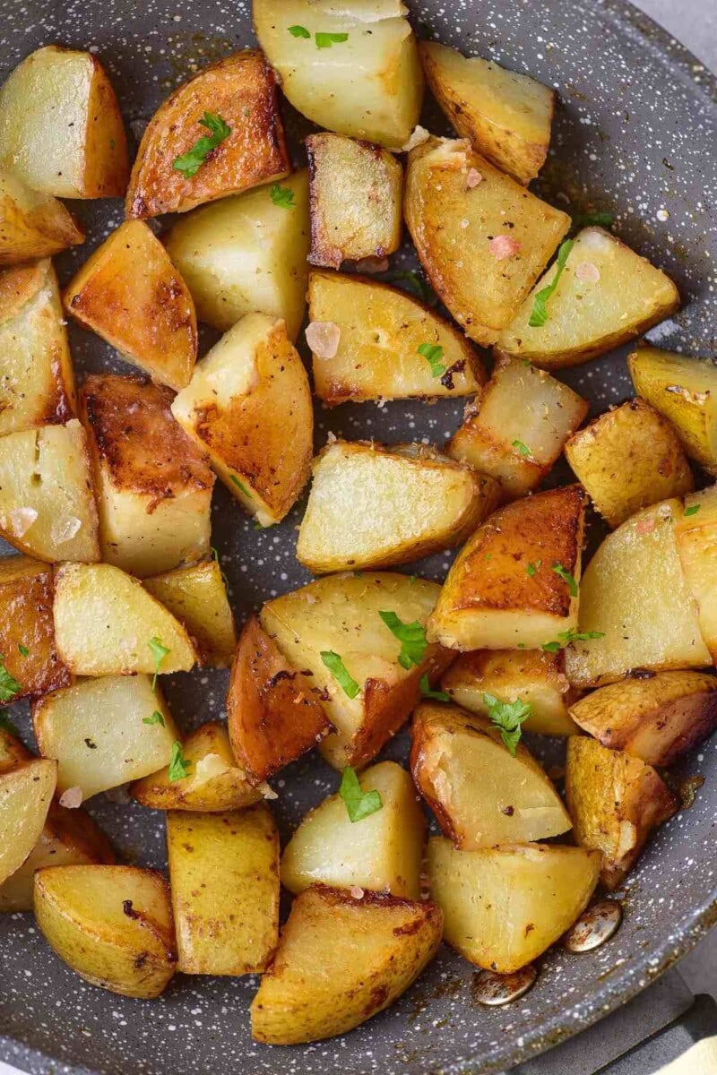 Sautéed Potatoes (Crispy And Fluffy!) The Big Man's World