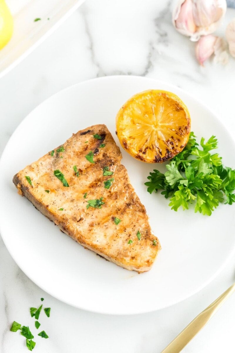 8 Minute Grilled Swordfish Recipe The Big Man S World   Swordfish Grilled 800x1200 