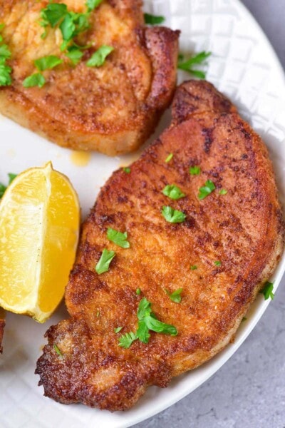 Air Fryer Pork Chops (9 Minutes!) - The Big Man's World