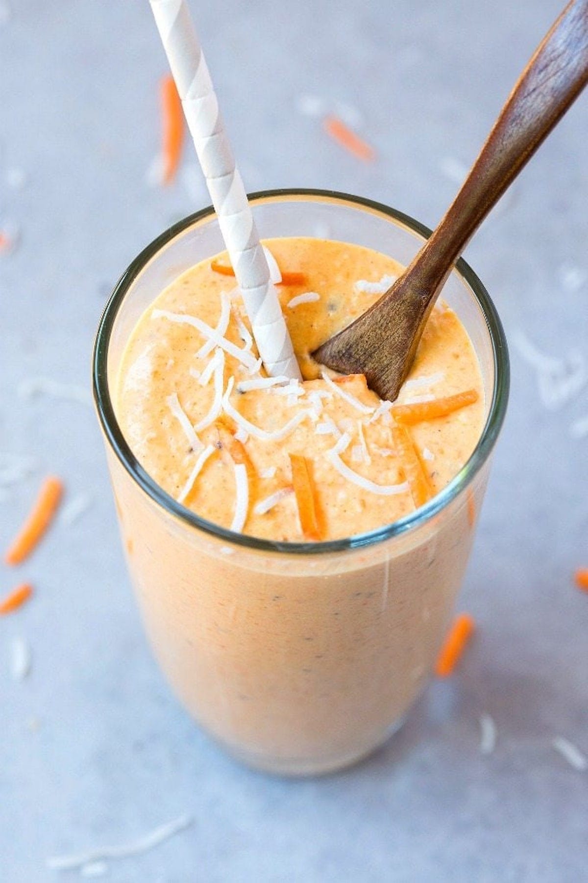 carrot smoothie.