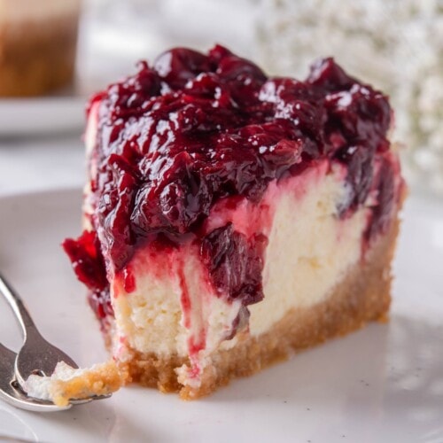 Cherry Cheesecake Recipe The Big Mans World 9352