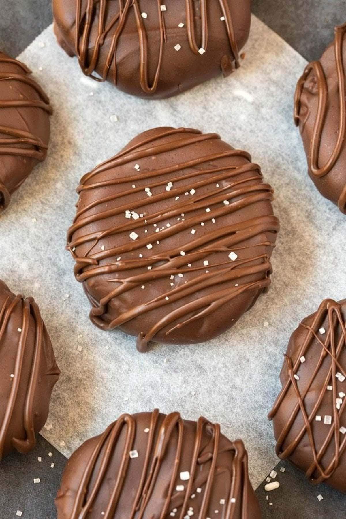chocolate coconut cookies.