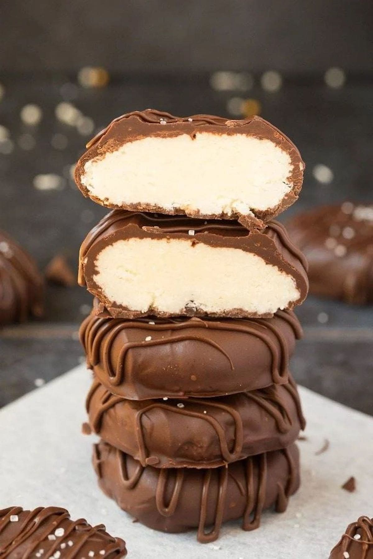 coconut chocolate cookies.