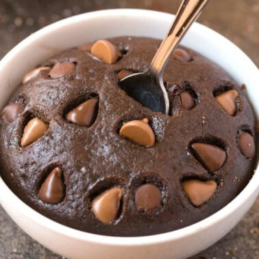 flourless mug cake recipe.