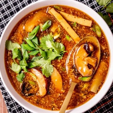 hot and sour soup recipe.