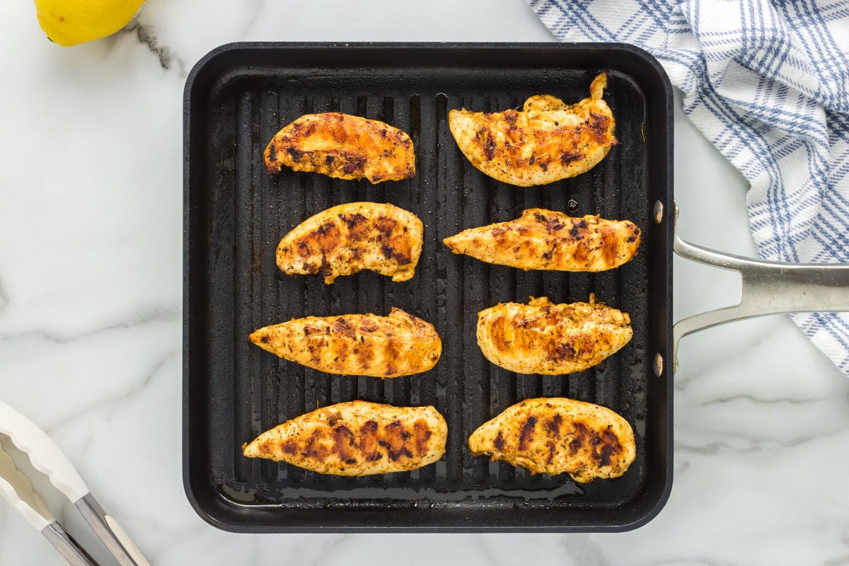how long to grill chicken tenders.
