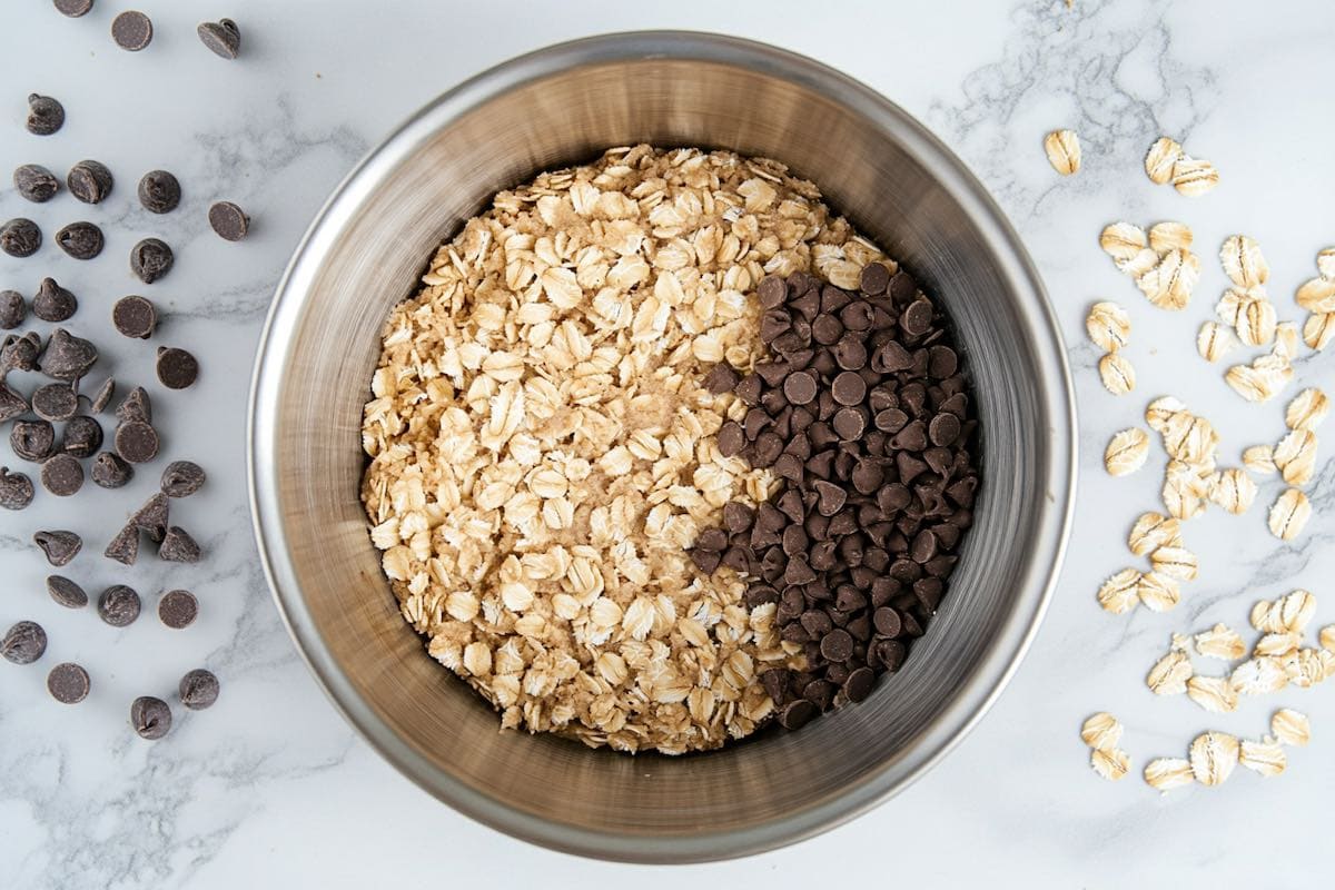 peanut butter oatmeal cookie dough. 