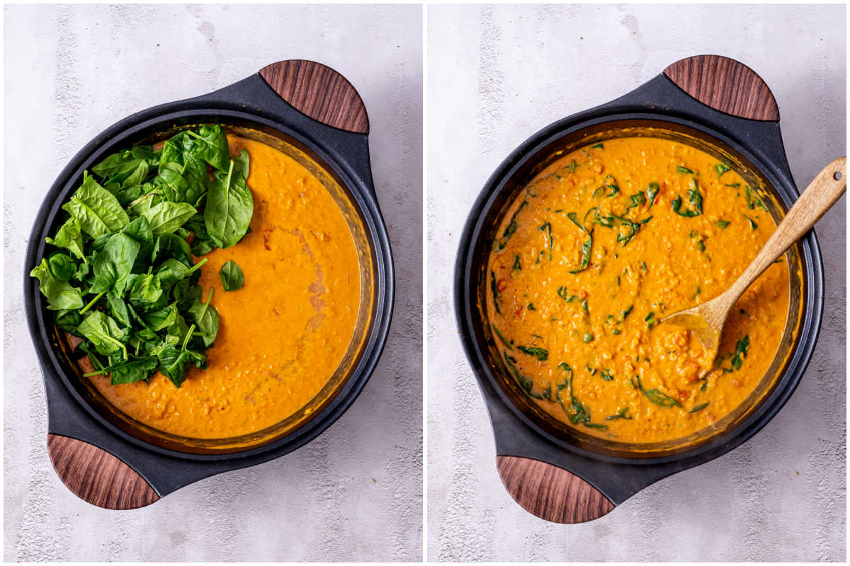 how to make red lentil dahl.