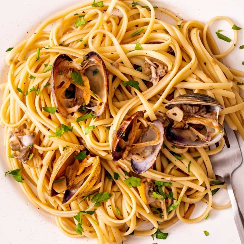 Linguine with clam sauce restaurant style the big man s world