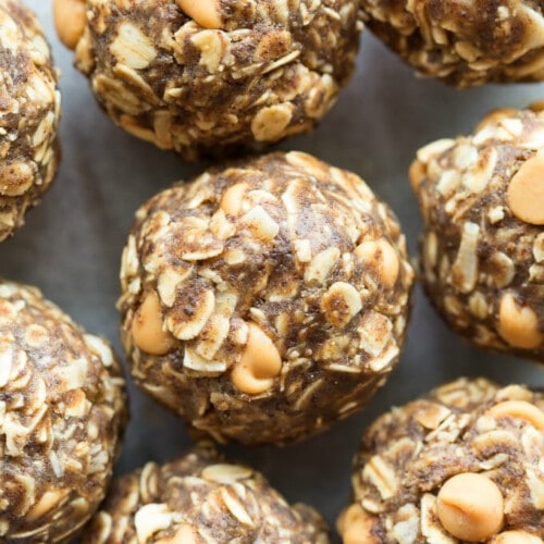 Peanut Butter Oatmeal Balls - The Big Man's World