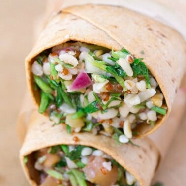 salad wrap recipes.