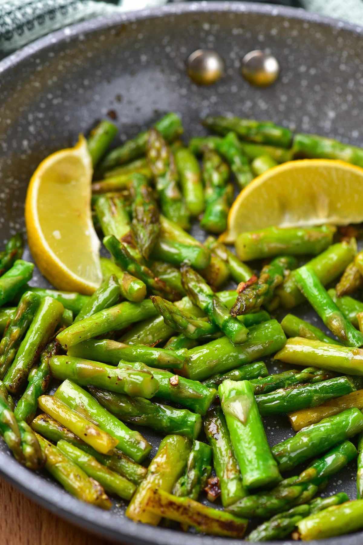 sauteed asparagus recipes.