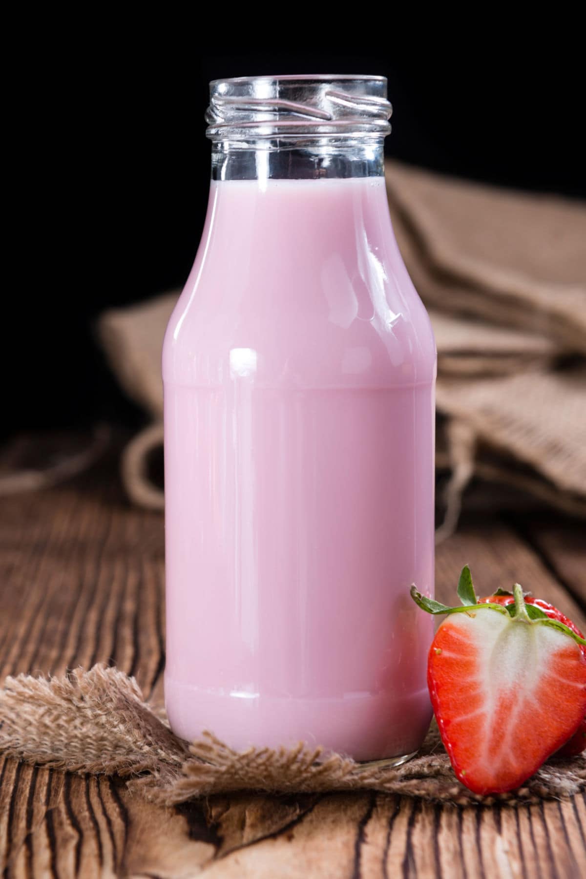 strawberry milk.