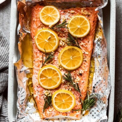 Baked Salmon In Foil | Healthy, flaky, and delicious!