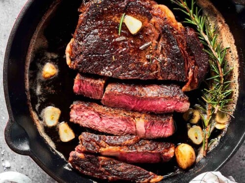 Cast-iron Seared Steak