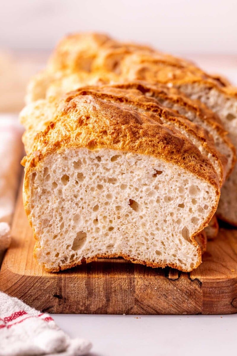 Protein Bread Recipe (80 calories per slice!)