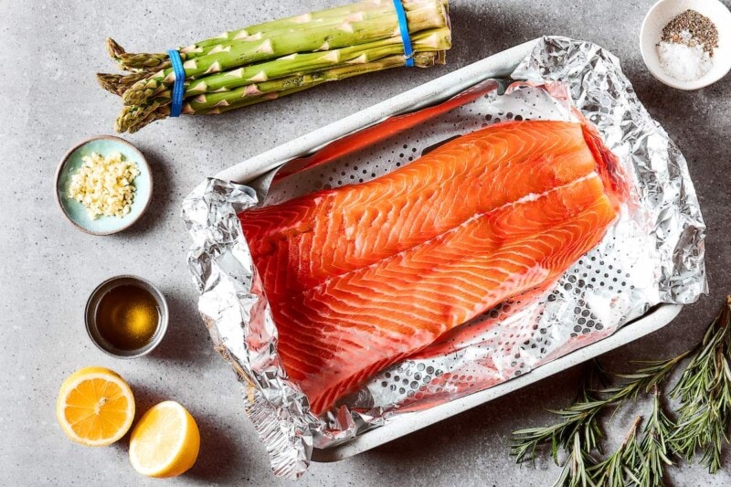 Baked Salmon In Foil | Healthy, flaky, and delicious!