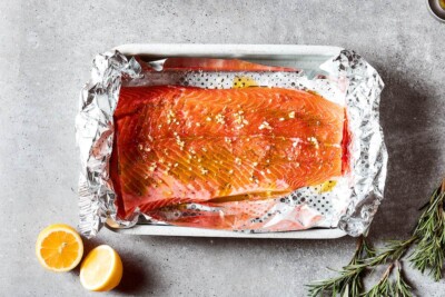 Baked Salmon In Foil | Healthy, flaky, and delicious!