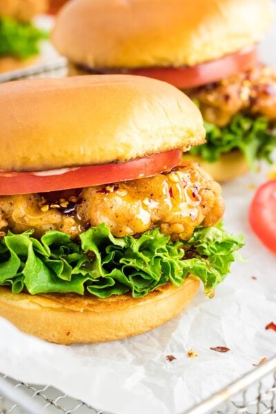 Easy Hot Honey Chicken Sandwich (Wendy's Copycat)