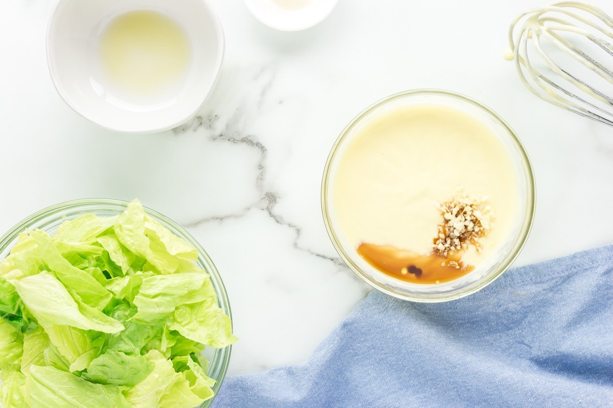 caesar salad dressing.