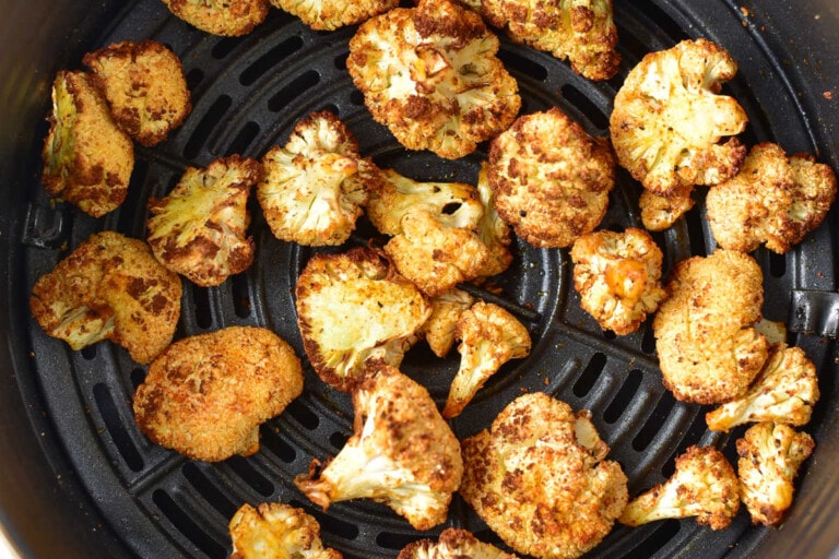 12Minute Air Fryer Cauliflower {Crispy & Tender} The Big Man's World