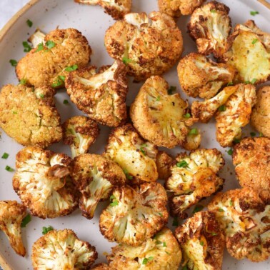 air fryer cauliflower recipe.