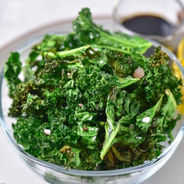 air fryer kale chips recipe.