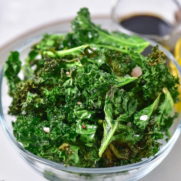 Air Fryer Kale Chips In 3 Minutes Extra Crispy and Delicious!