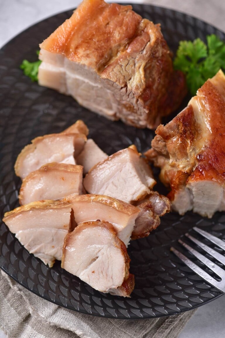 Air Fryer Pork Belly (Truly Crispy!)