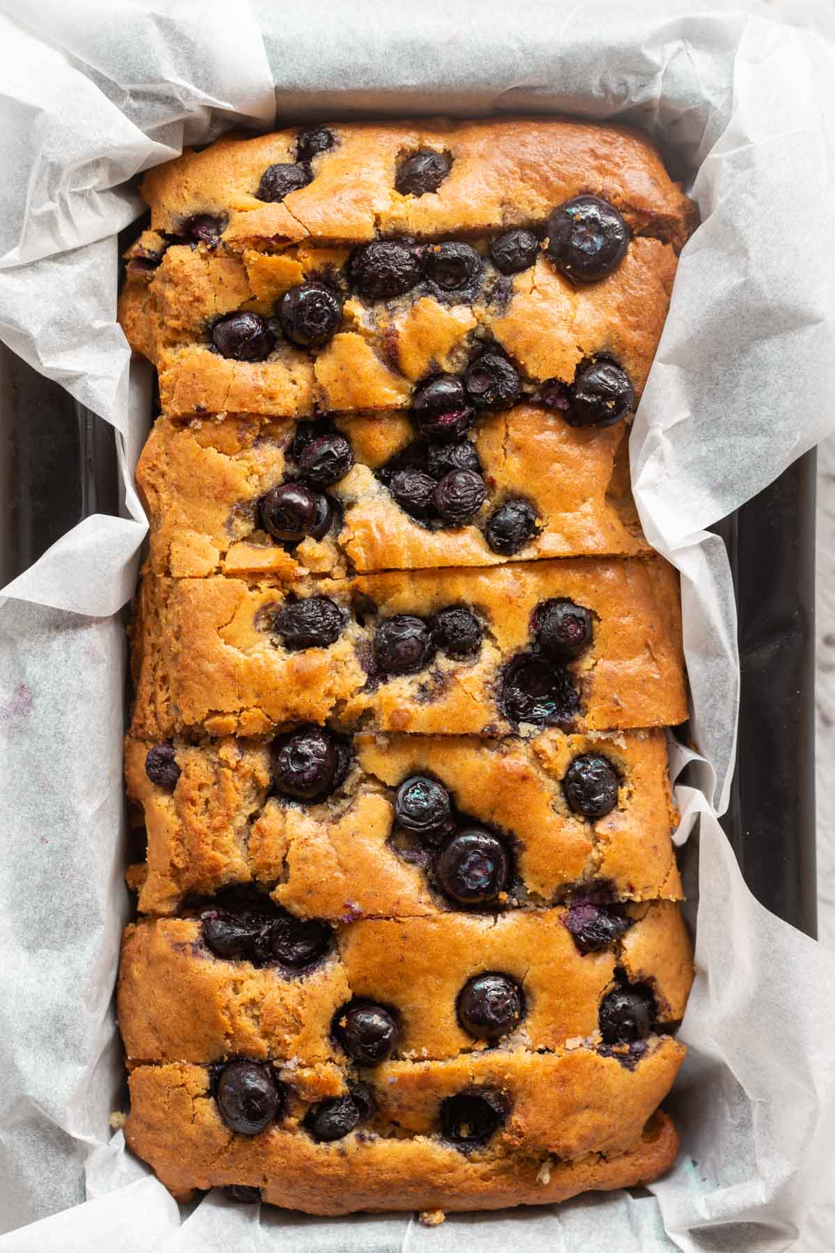 Blueberry Banana Bread Mini Loaf