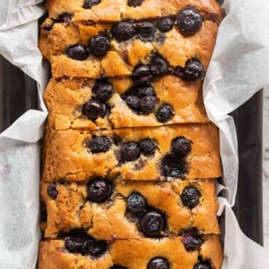 blueberry banana bread recipe.