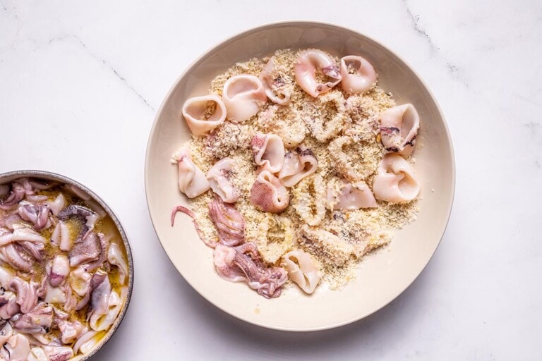 Crispy Calamari Recipe (Baked or Fried)