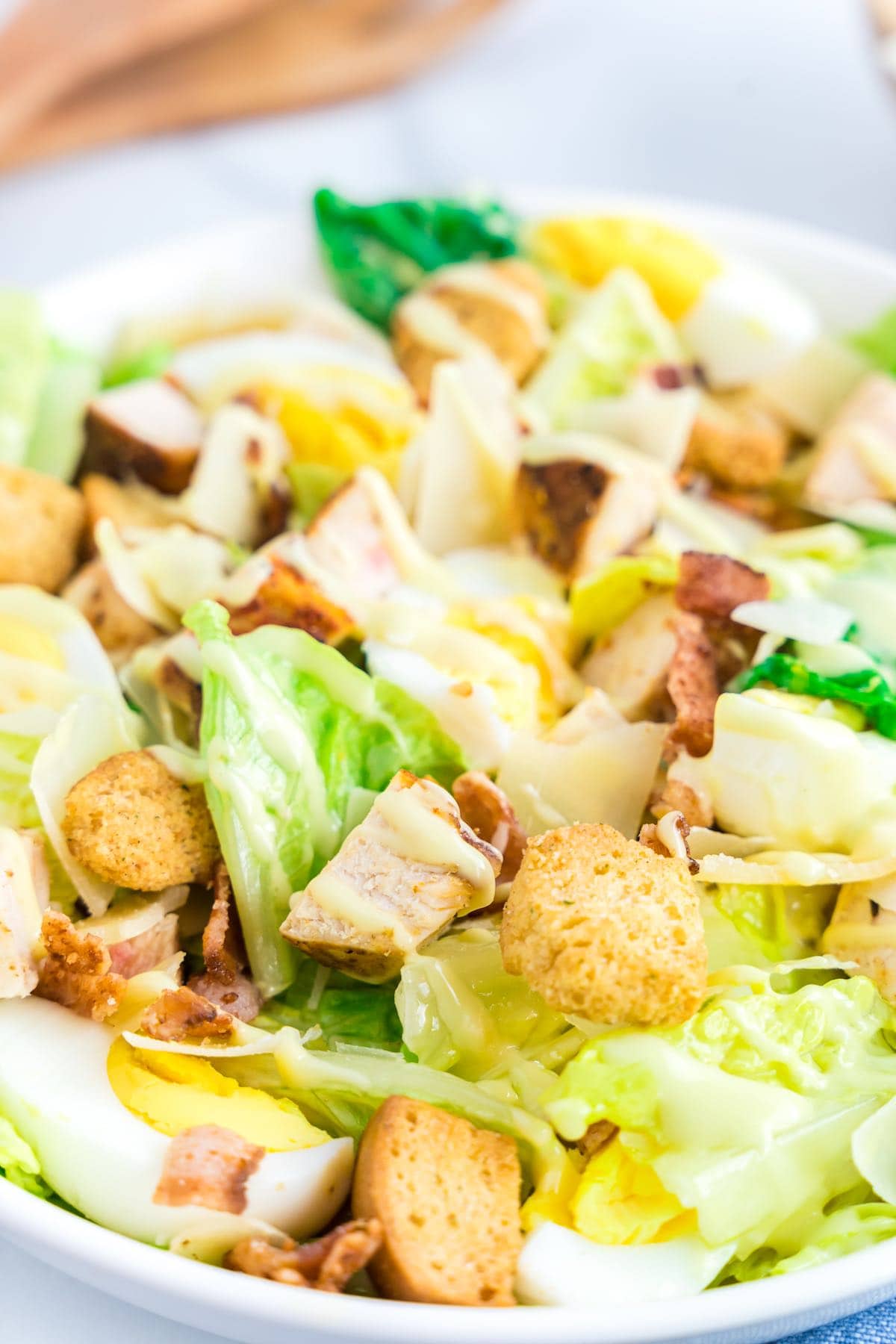 caesar salad with chicken.