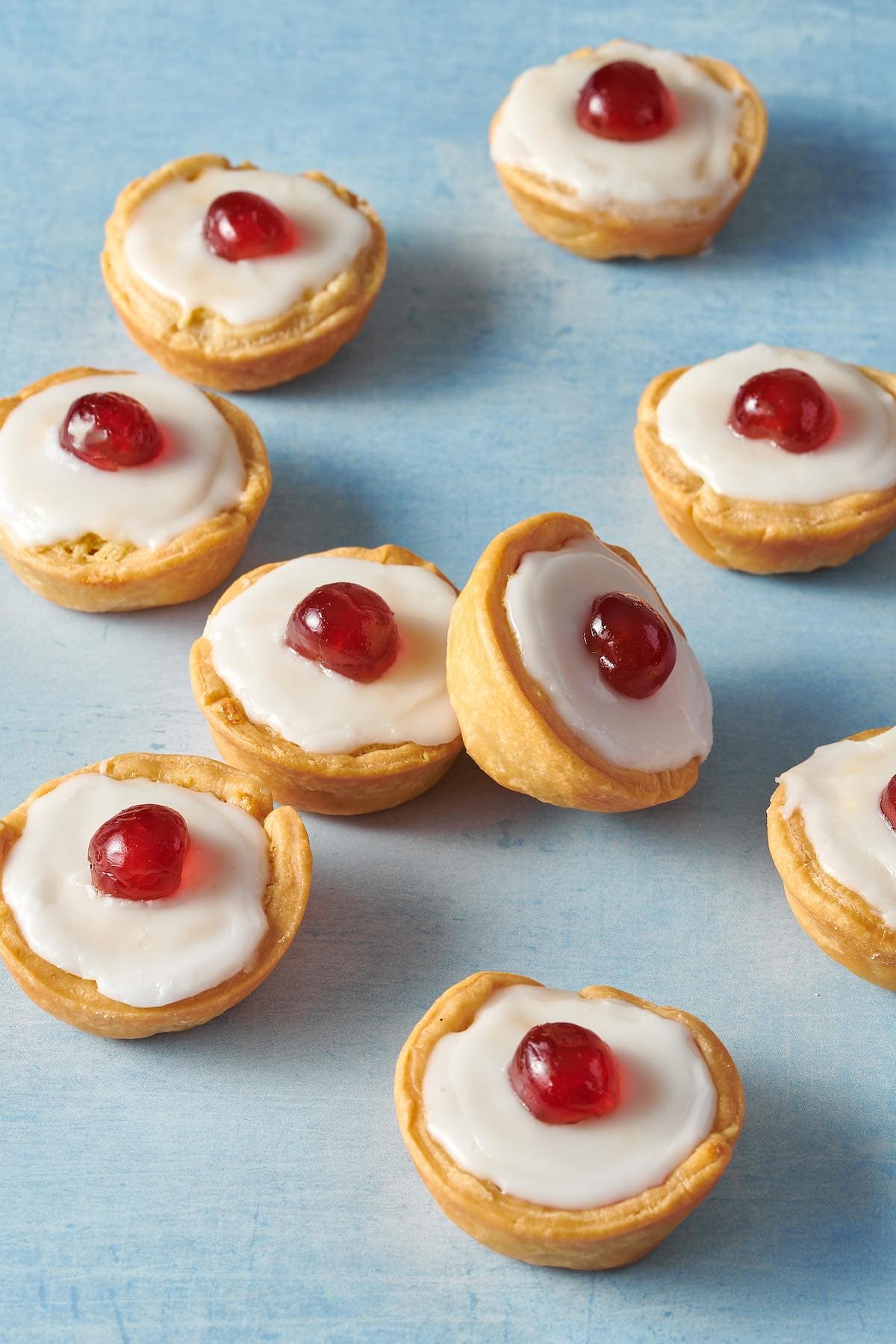 cherry bakewell tart.