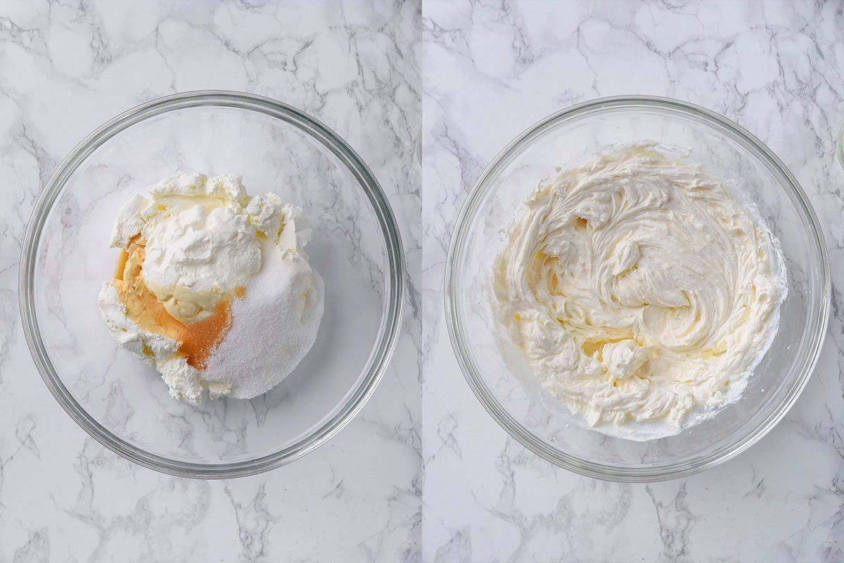 how to make a peach cheesecake.