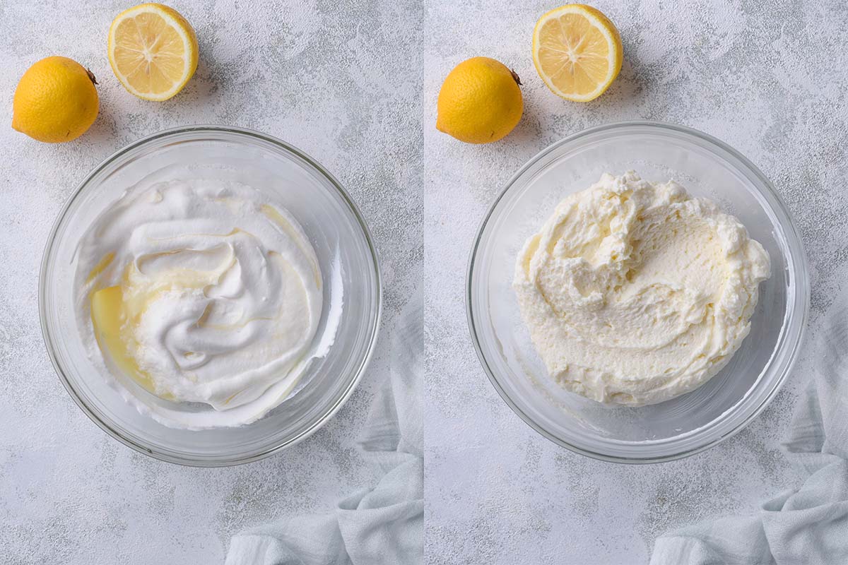 how to make a lemon mousse.