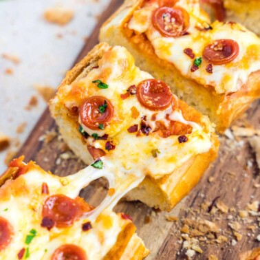 french bread pizza recipe.